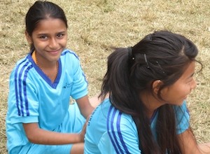 In Nepal most girls are married at a young age and have few opportunities to improve the quality of their lives. Story Massage is one way.